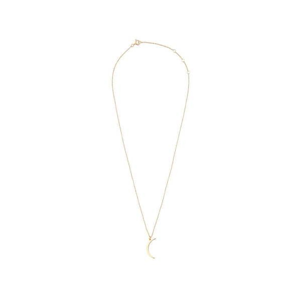 The long moon necklace in gold colour from the brand ALL THE LUCK IN THE WORLD