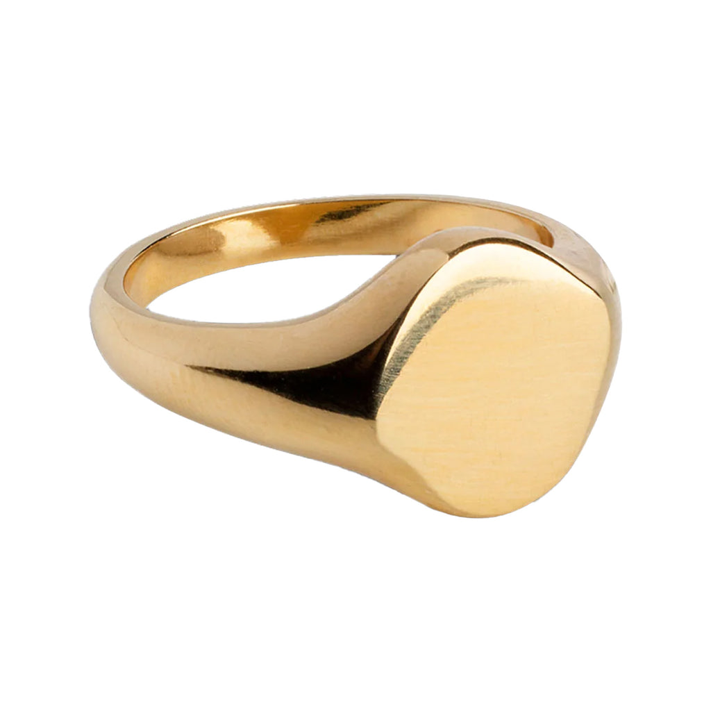 The Luna ring in gold colour from the brand ENAMEL COPENHAGEN