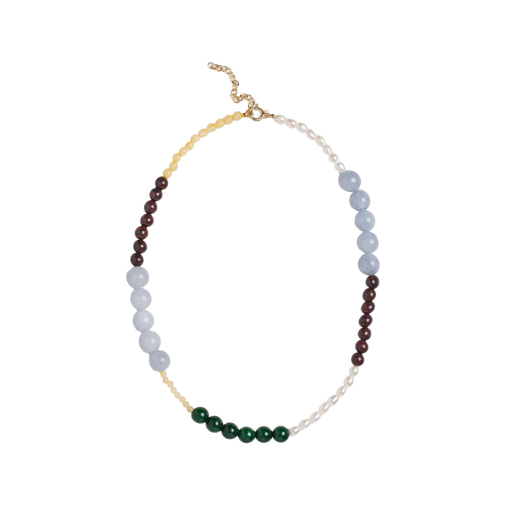 The Marli necklace in gold and multicolor from the brand ENAMEL COPENHAGEN