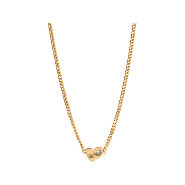 The Rosalie necklace in gold colour from the brand ENAMEL COPENHAGEN