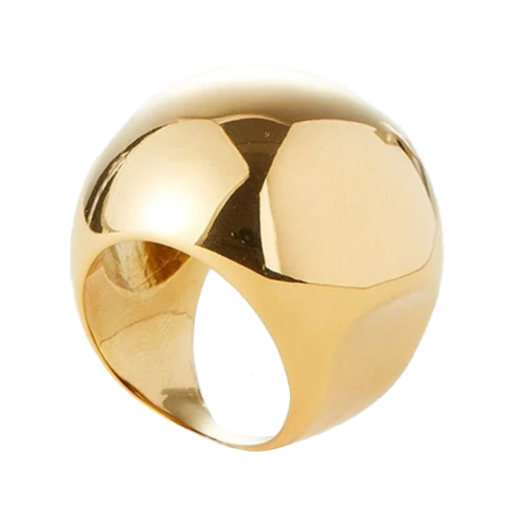 The Supernova ring in gold and colour from the brand JENNY BIRD