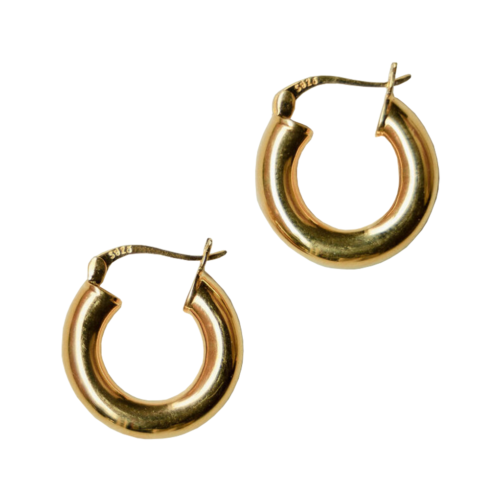 The diciannove earrings in gold colour from the brand LABRO