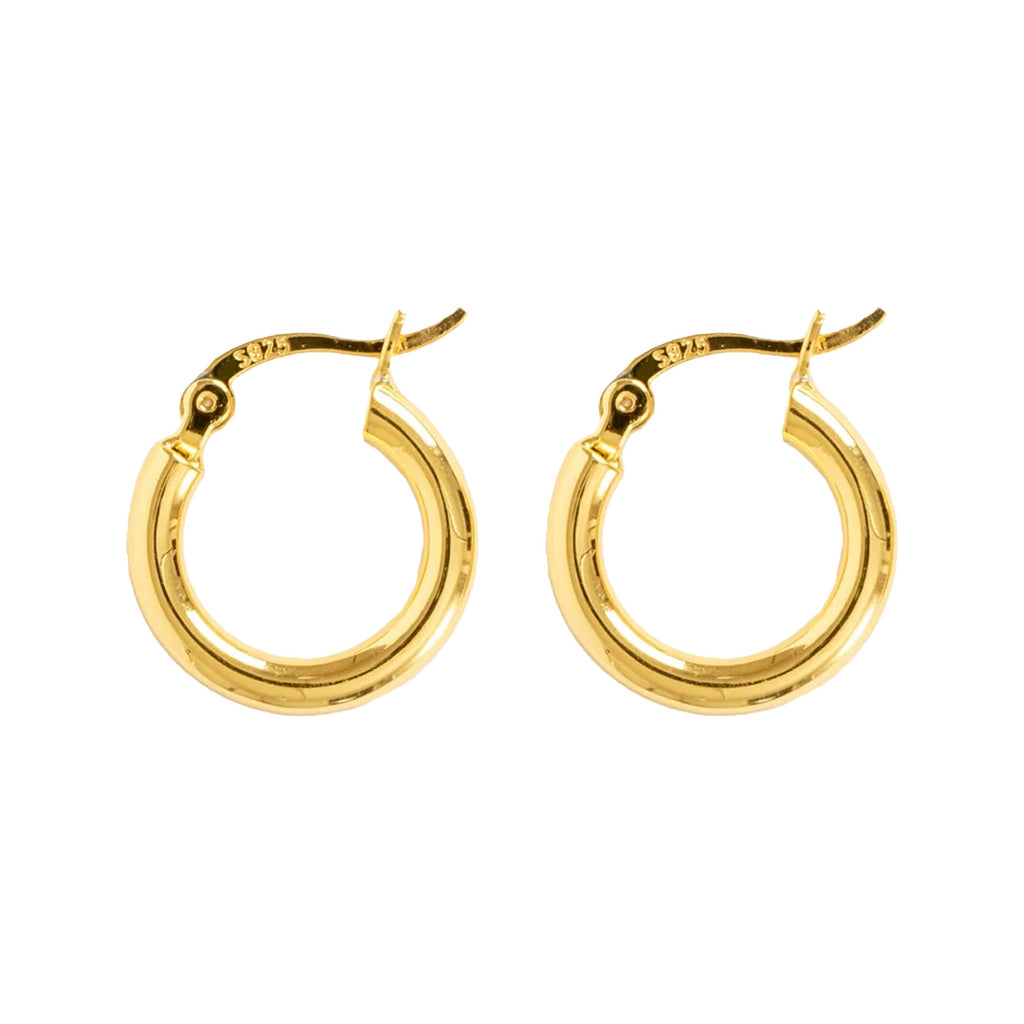 The Trentuno earrings in gold colour from the brand LABRO