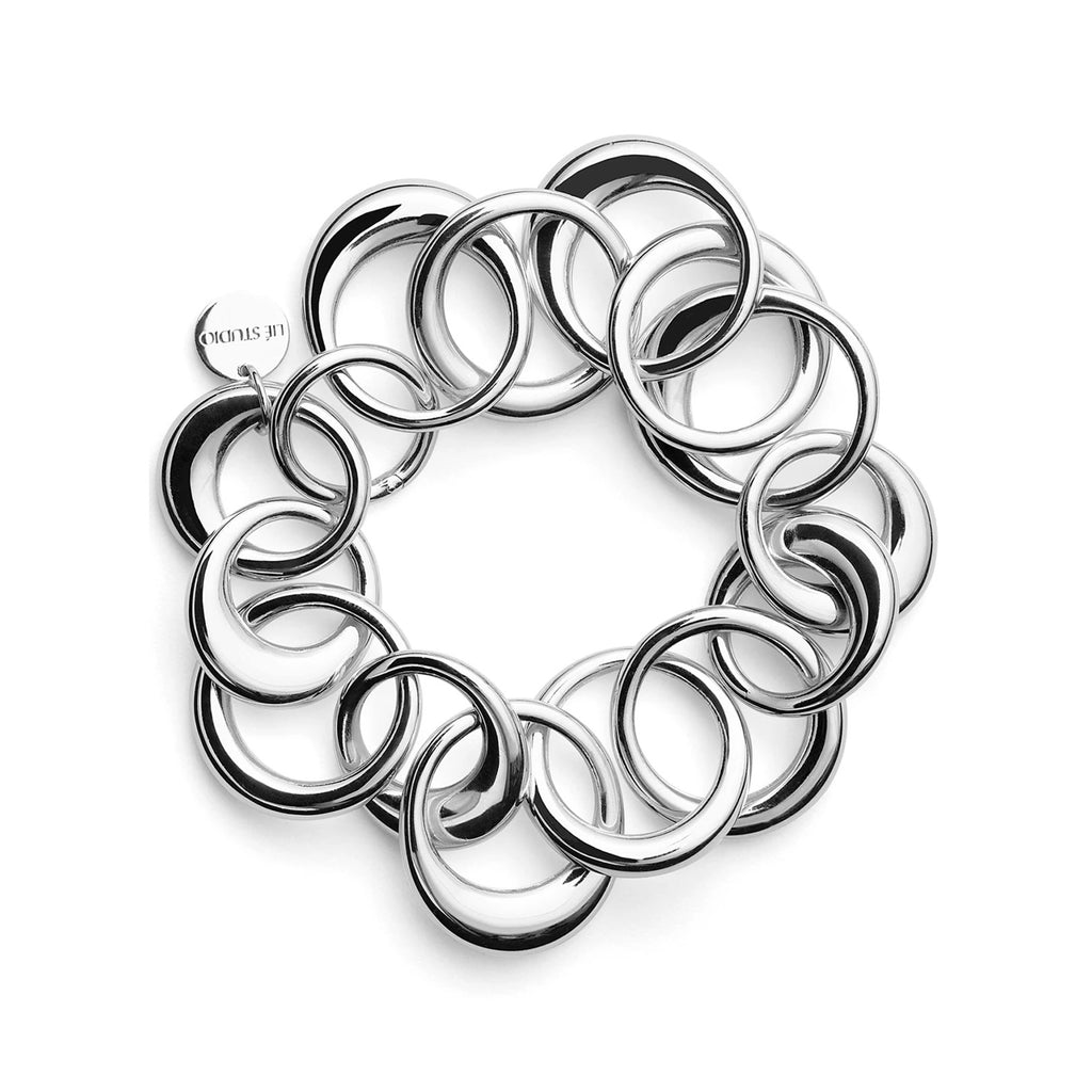 The Laura bracelet in silver colour from the brand LIÉ STUDIO