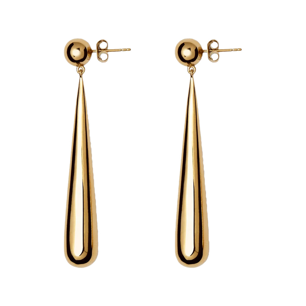 The Louise stud earrings from the brand LIÉ STUDIO