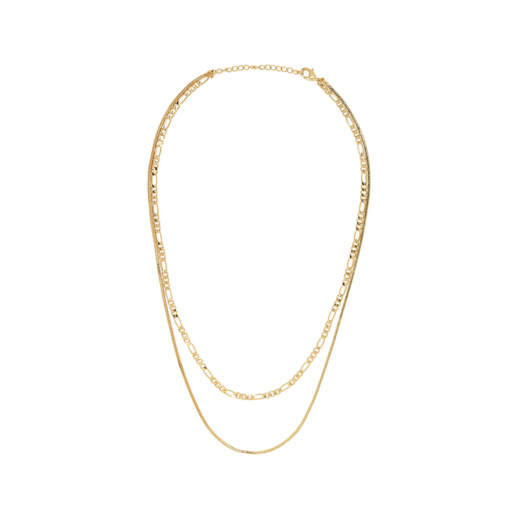 The Cecilia chain necklace in gold colour from the brand LUV AJ