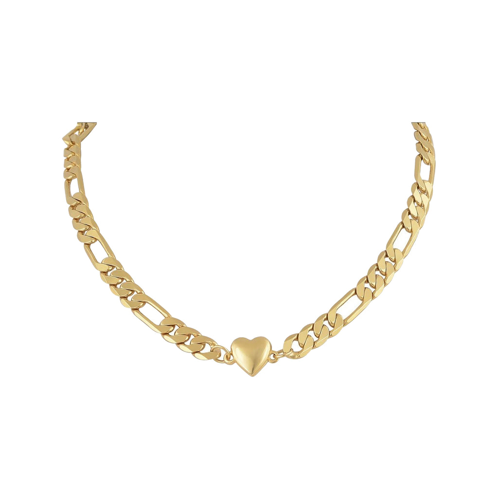 The sweet love choker in gold colour from the brand MAYOL