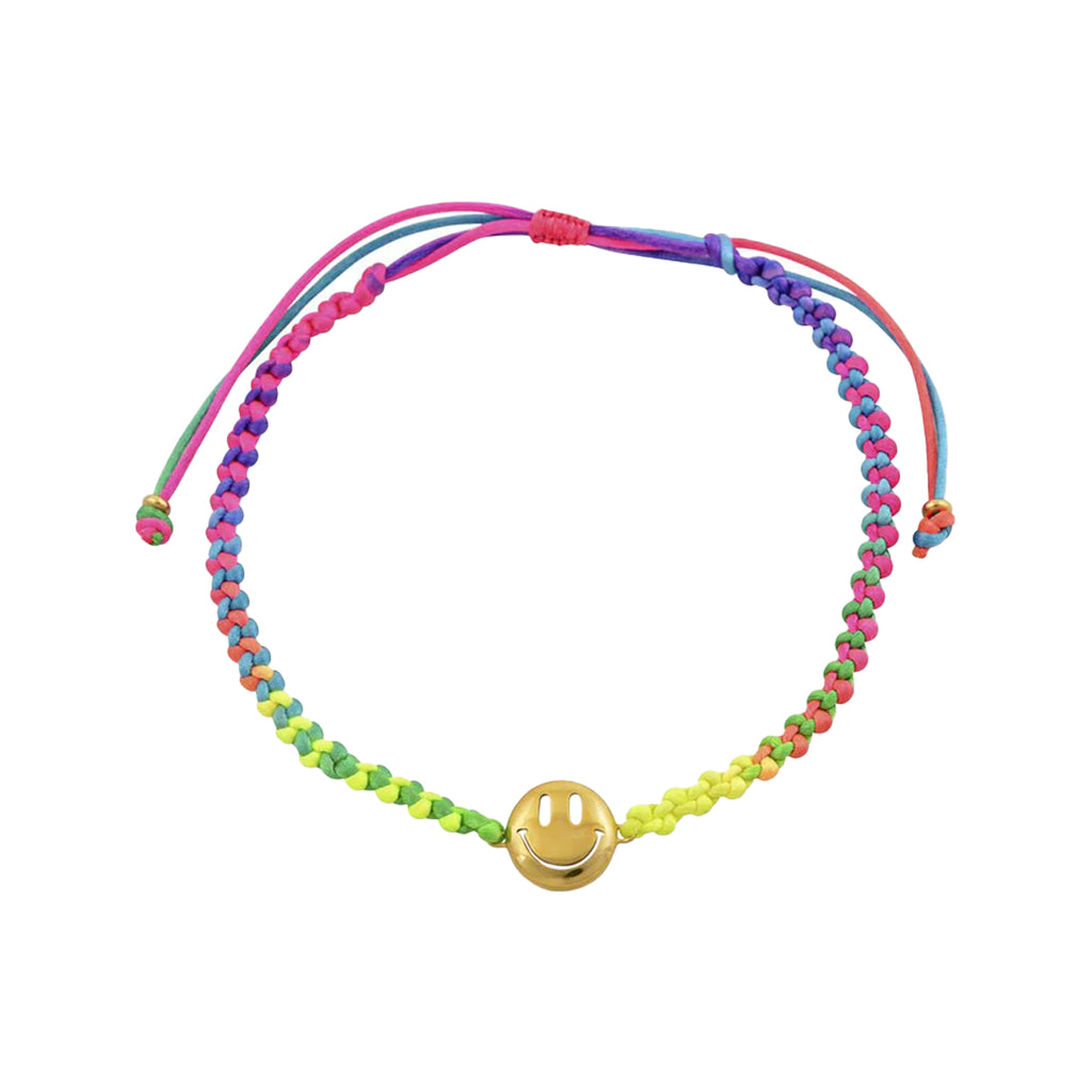 The Dude braided choker in gold and rainbow colour from the brand MAYOL