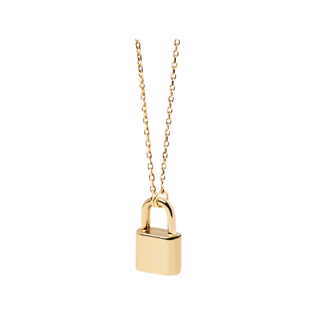 The Bond necklace in gold colour from the brand P D PAOLA