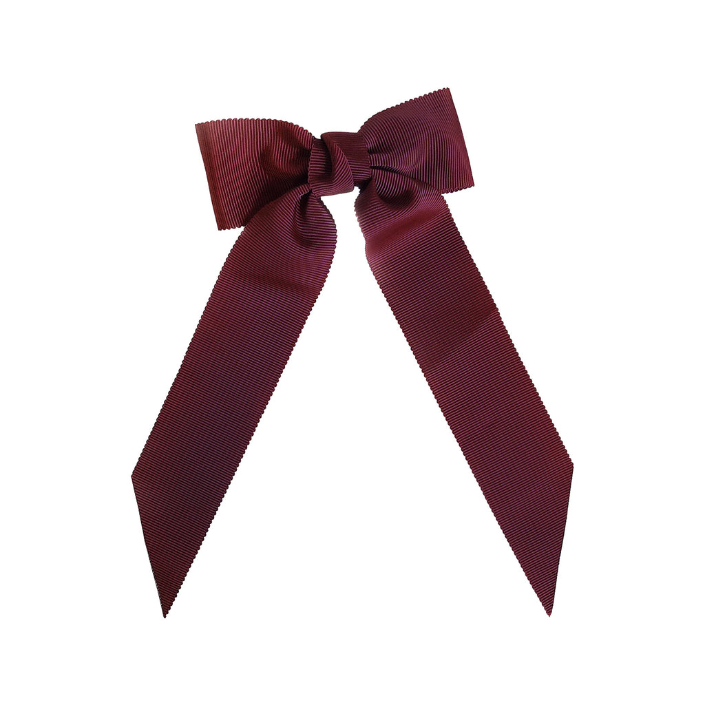 The Nini grande bow in dark rust colour from the brand PICO COPENHAGEN