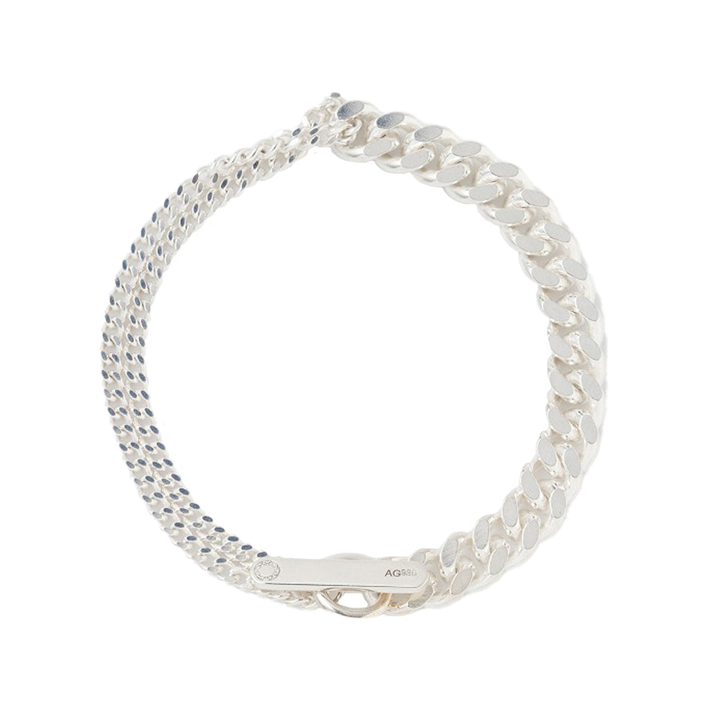 The grand mixed bracelet in silver colour from the brand SASKIA DIEZ